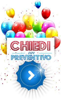 preventivo festa di compleanno per bambini, intrattenimento per bambini a matrimoni, cene aziendali ed eventi aziendali a treviso, padova e vicenza